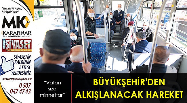 Büyükşehir'den alkışlanacak hareket