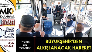 Büyükşehir'den alkışlanacak hareket