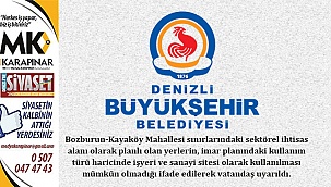 Büyükşehir vatandaşları uyarı: Mağdur olmayın