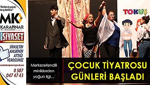 Çocuk tiyatrosu günleri başladı