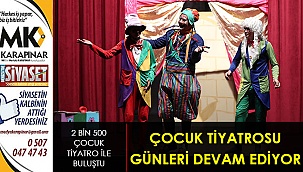 Çocuk Tiyatrosu Günleri devam ediyor