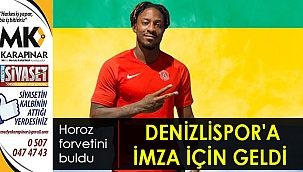 Denizlispor'a imza için geldi 