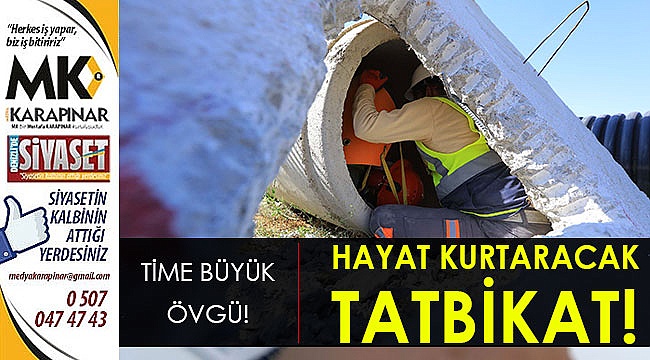 Ege'nin en geniş katılımlı tatbikatı