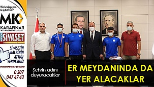 Er meydanında da yer alacaklar