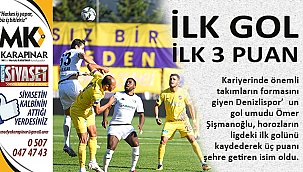 Golcü Şişmanoğlu mesaiye başladı