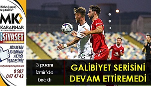 Horoz galibiyet serisini devam ettiremedi