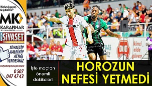 Horozun nefesi yetmedi
