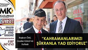 “Kahramanlarımızı şükranla yad ediyoruz”