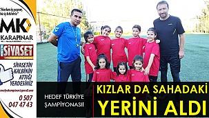 KIZLAR DA SAHADA YERİNİ ALDI