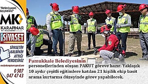 Onlar Pamukkale'deki seçilmiş kişiler