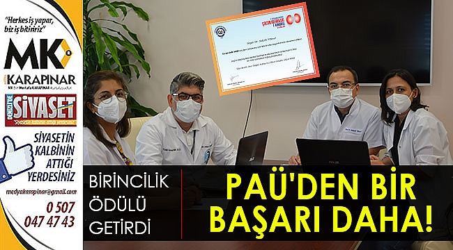 PAÜ’den bir başarı daha!