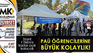 PAÜ'lü öğrencilere kolaylık