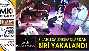 Silahlı saldırganlardan biri yakalandı