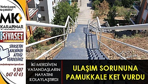 Ulaşım sorununa Pamukkale ket vurdu