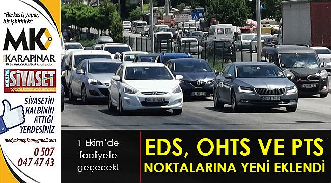 Yeni noktalar belirlendi