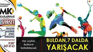 Buldan,7 dalda yarışacak