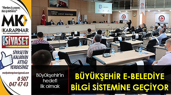 Büyükşehir, e-Belediye Bilgi Sistemi'ne geçiş sürecini başlattı