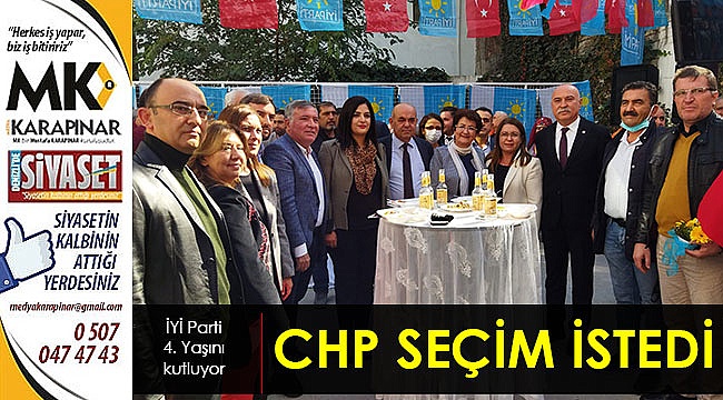 CHP seçim istedi