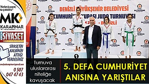 Cumhuriyet anısına yarıştılar