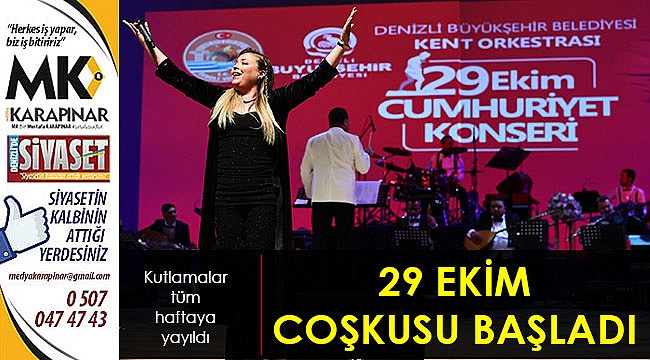 Cumhuriyet Bayramı coşkusu başladı