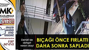 Denizli'de dehşet veren olay!
