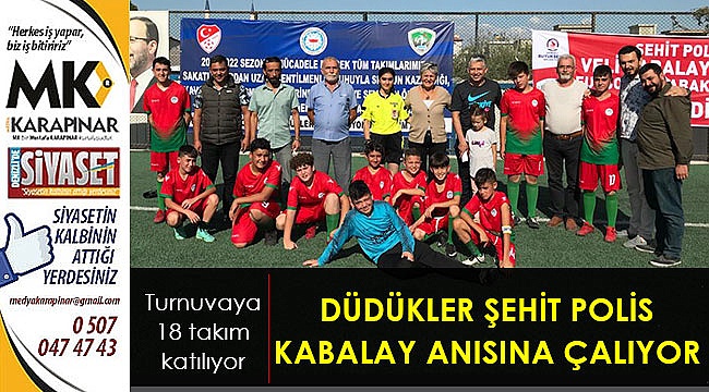 Düdükler Şehit Polis Kabalay anısına çalıyor