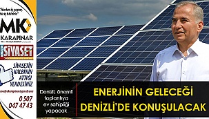Enerjinin geleceği Denizli’de konuşulacak