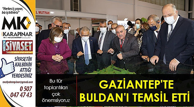 Gaziantep'te Buldan’ı temsil etti