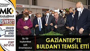 Gaziantep'te Buldan’ı temsil etti
