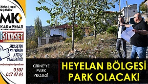 Girne’ye park projesi