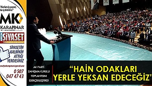 “Hain odakları yerle yeksan edeceğiz”