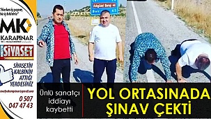 İddiayı kaybedince yol ortasında şınav çekti