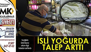 İsli yoğurda talep arttı