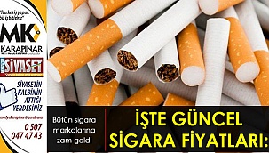İşte güncel sigara fiyatları
