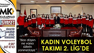 Kadın Voleybol Takımı 2. Lig’de