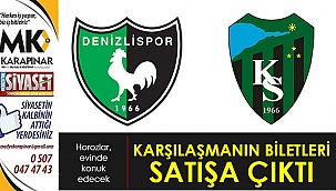 Karşılaşmanın biletleri satışa çıktı