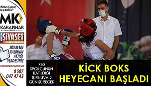 Kick boks heyecanı başladı