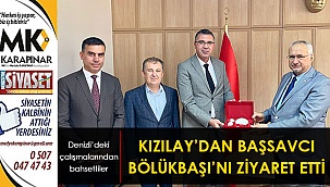 Kızılay’dan Başsavcı Bölükbaşı’nı ziyaret etti