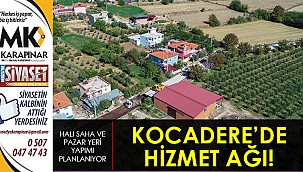 Kocadere’de hizmet atağı
