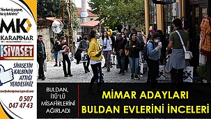 Mimar adayları buldan evlerini inceleri