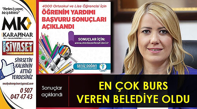 Öğrenim yardımı sonuçları açıklandı