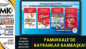 Pamukkale’de bayramlar bambaşka!