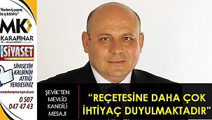 “Reçetesine daha çok ihtiyaç duyulmaktadır”