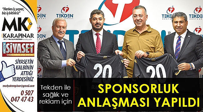 Tekden ile imzalar atıldı