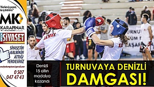 Turnuvaya Denizli damgası