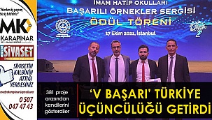 ‘V Başarı’ Türkiye üçüncülüğü getirdi