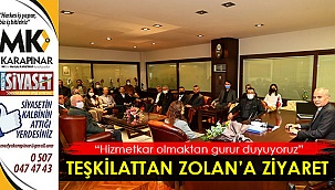 AK Parti Pamukkale Teşkilatı’ndan Başkan Zolan'a ziyaret