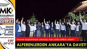 Alperenlerden Ankara'ya Davet var