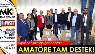 Amatöre tam destek!