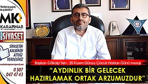 “Aydınlık bir gelecek hazırlamak ortak arzumuzdur”